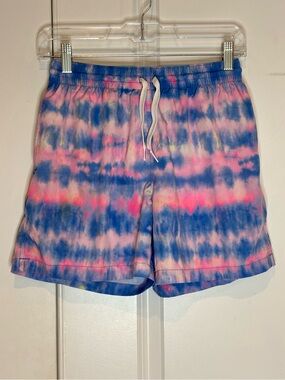 Chubbies Pink Blue Tie Dye Swim Trunks 5.5" Inseam S